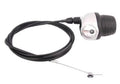 Shimano Nexus 5-fach Schalthebel silber