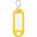 Sleutelhanger wedo geel 10 stuks