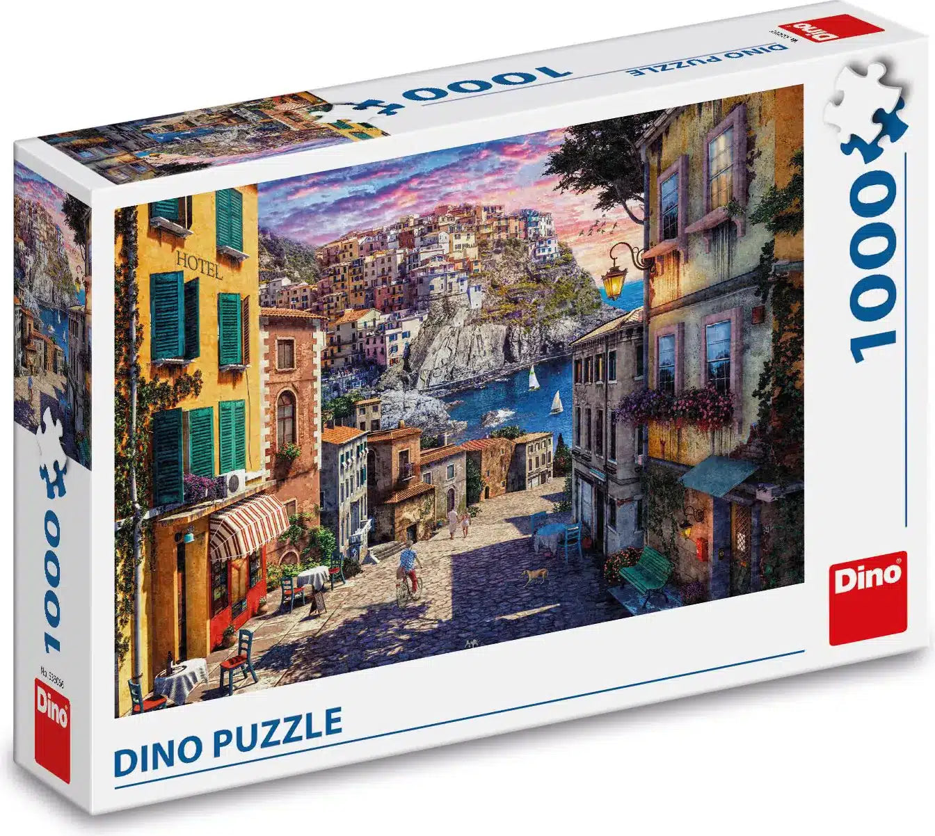Dinotoys dinopuzzel van een italiaanse kust - 1000 stukjes