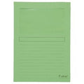 L-hoesjes 50103e papier 31x22cm groen venster beschrijfbaar