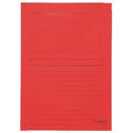 Exacompta venstermap forever l-model 120gr rood 100 stuks