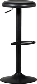 Woood isaac barkruk - metaal - zwart - 81x39x39