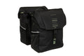 Neue Looxs Vigo Double RackTime 2.0 Doppel-Packtasche – 40 Liter – 30 x 19 x 40 cm (2x) – Schwarz-Grün