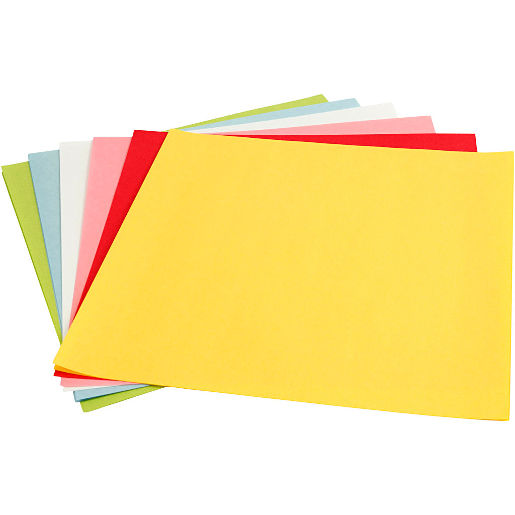 Creativ Company Laternenpapier, Standardfarben, 30 x 30 cm, 12 Blatt