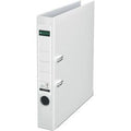 Ordner leitz 1015 plastic breedte 5,2cm wit insteeketiket grijpgat