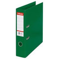 Esselte no.1 kunststof a4 ordner met etikethouder - 2-rings - rugbreedte van 75mm - capaciteit van 500 vel - groen