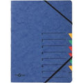 Sorteermap pagna blauw a4