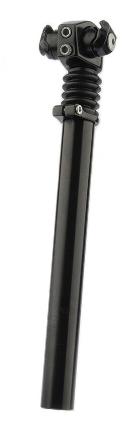 Post moderne post moderne zadelpen verend pm-207 350 27.2, glans-zwart