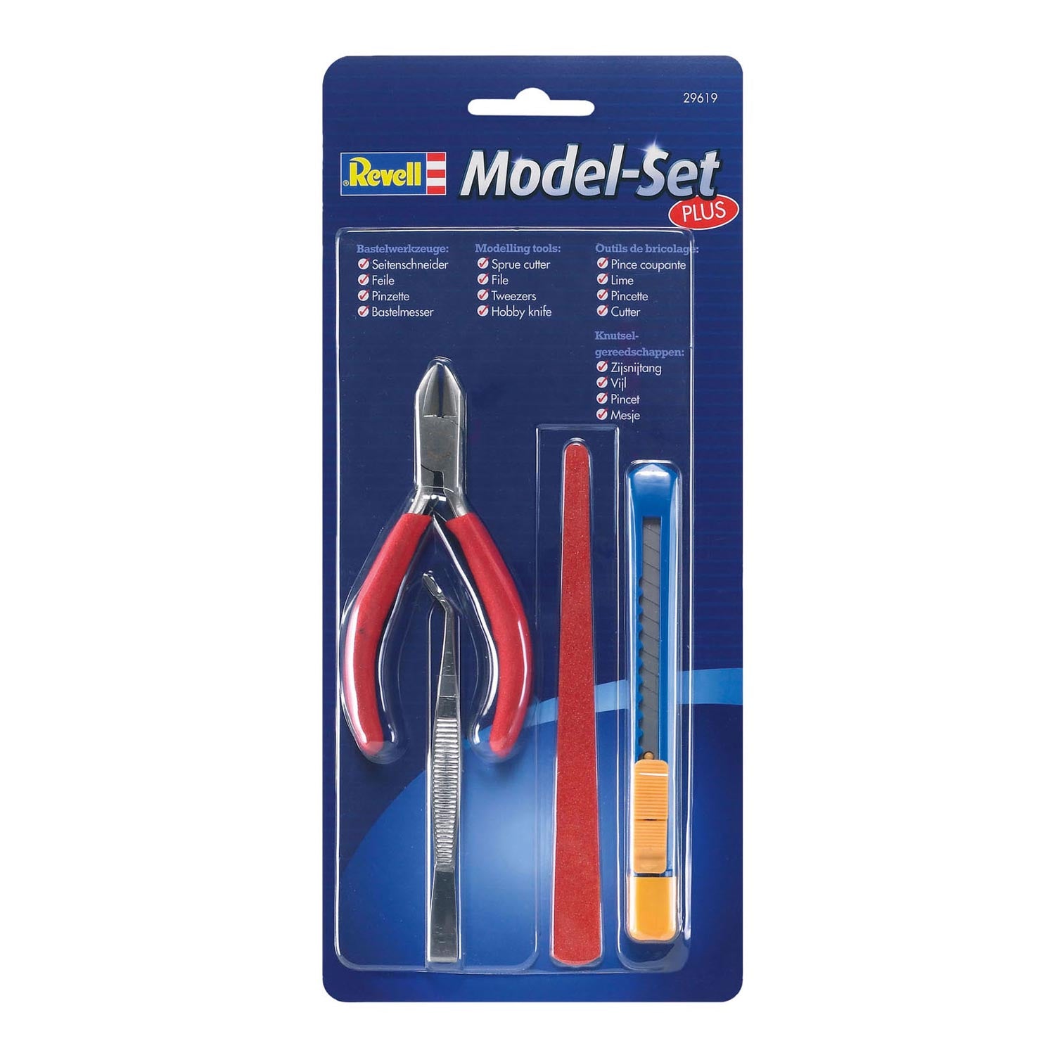 Revell knutsel gereedschap, 4dlg.