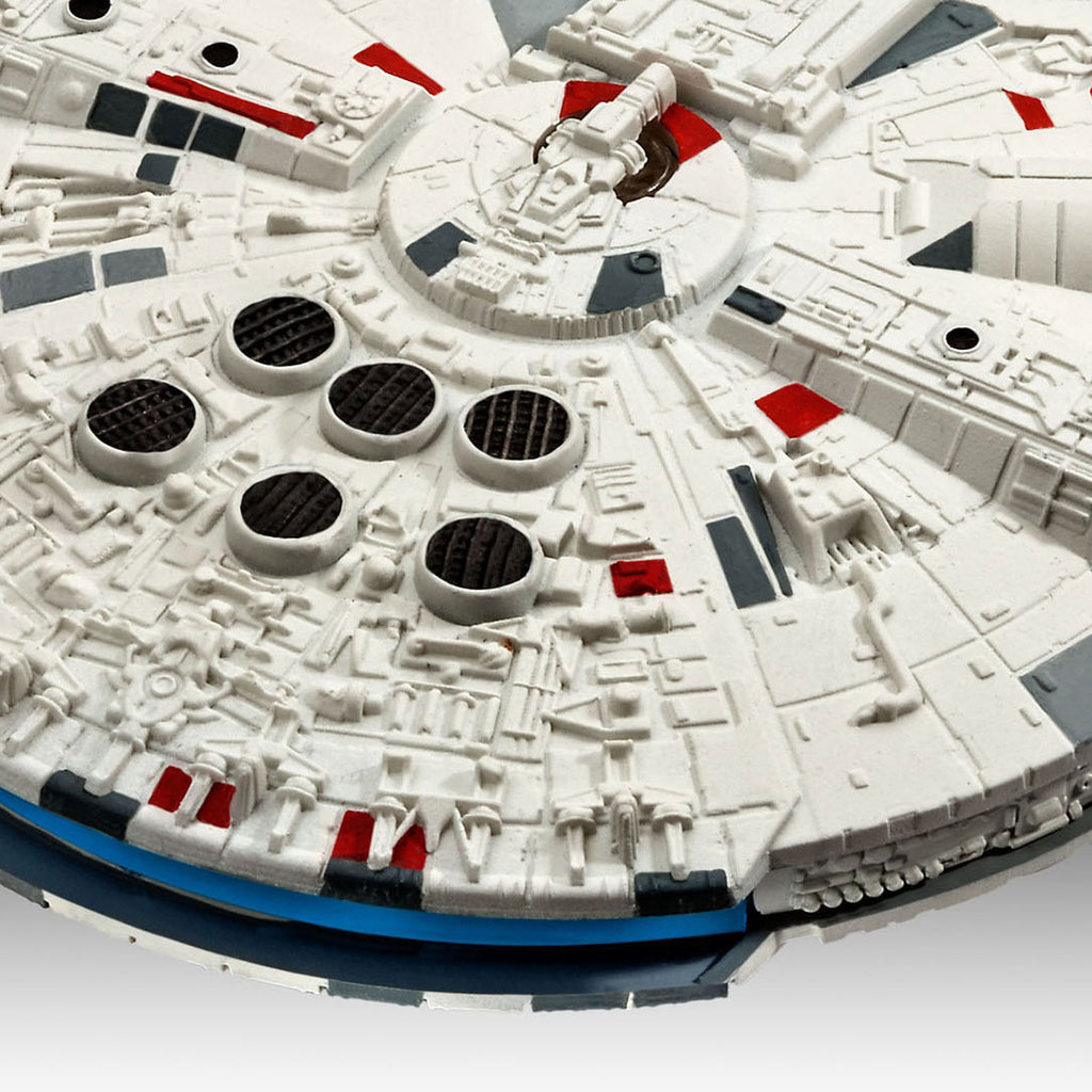 Revell modelbouwpakket ruimtevaart - 03600 star wars millennium falcon plastic - 1:241 - modelbouw