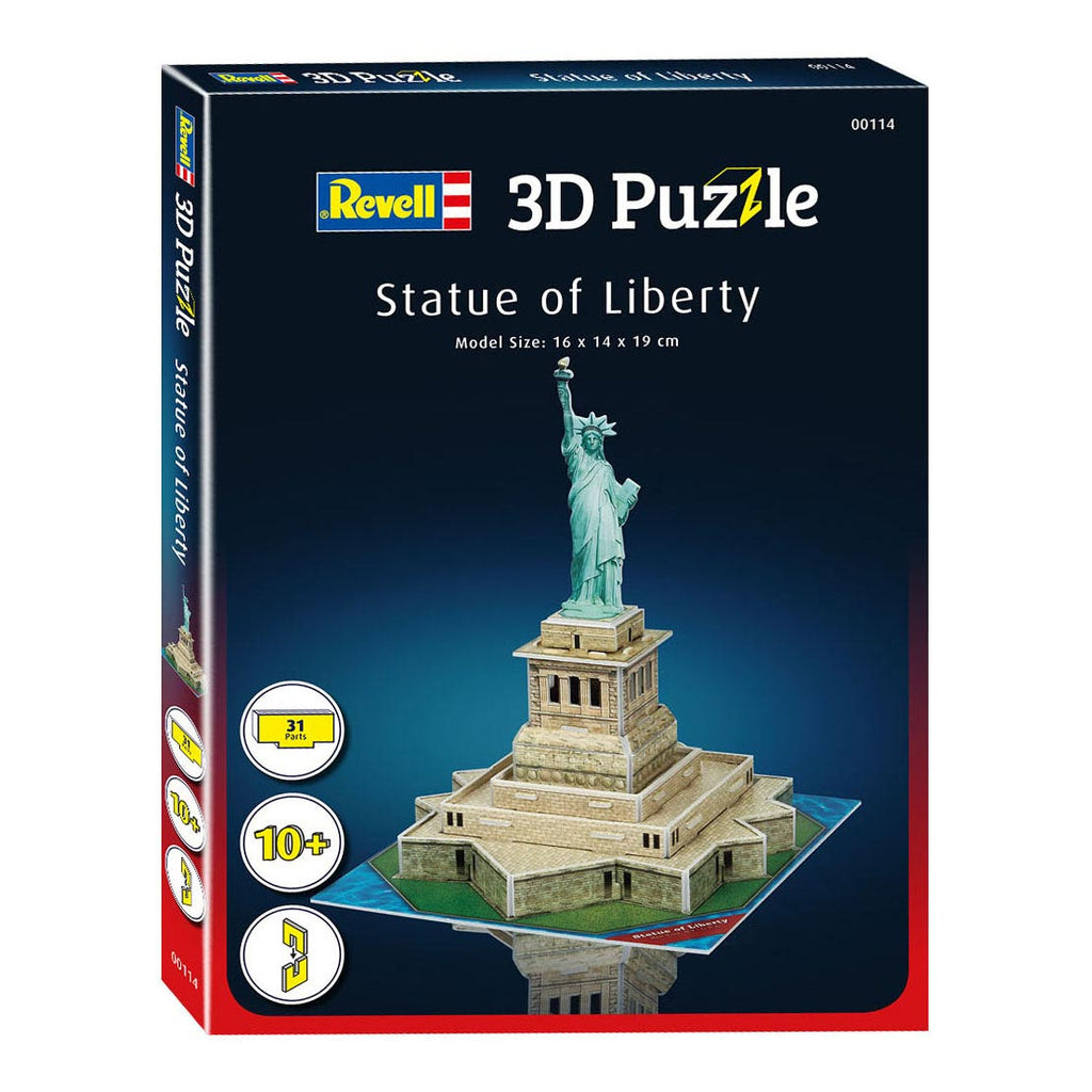 Revell 3D-Puzzle-Set – Freiheitsstatue (31. Auflage).