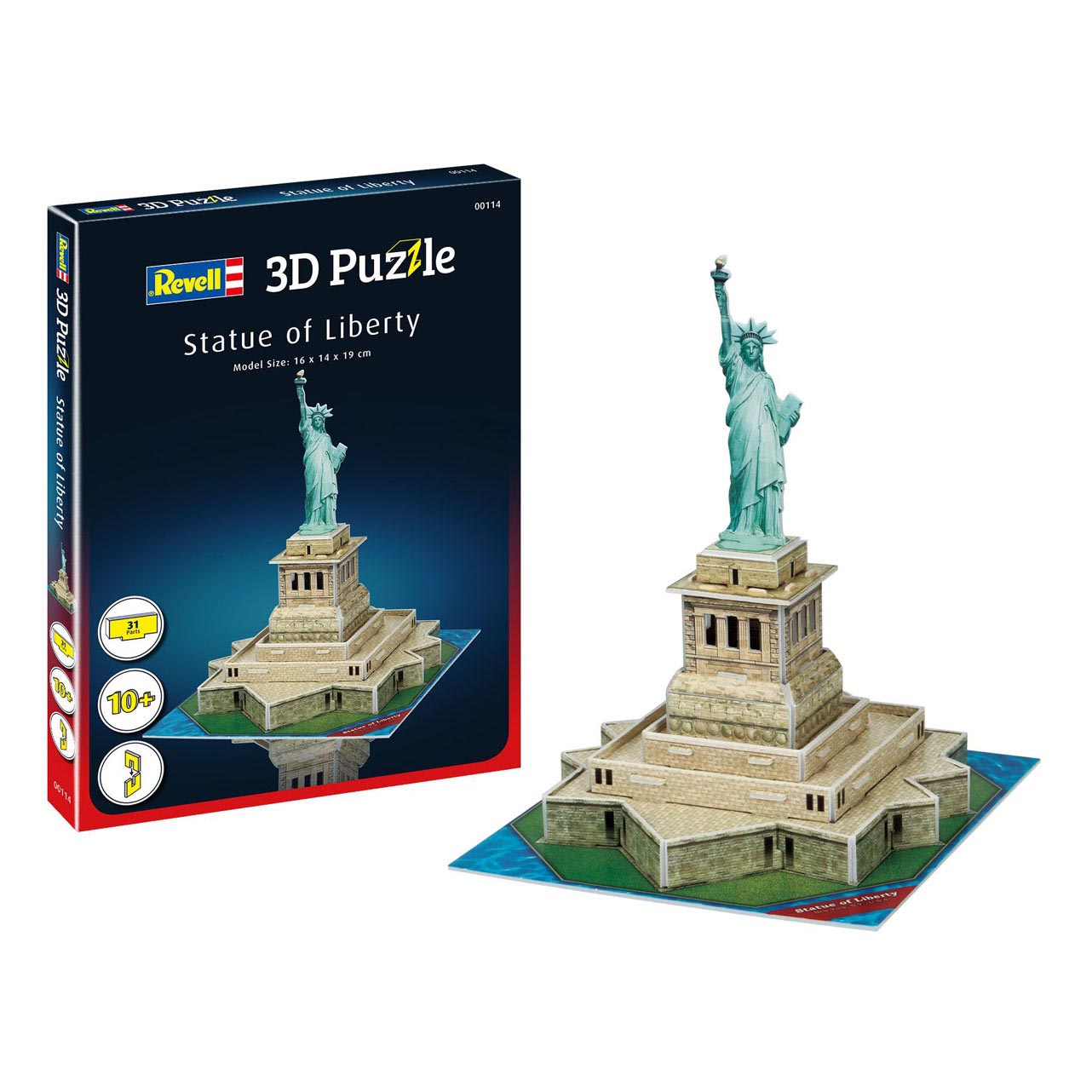 Revell 3D-Puzzle-Set – Freiheitsstatue (31. Auflage).