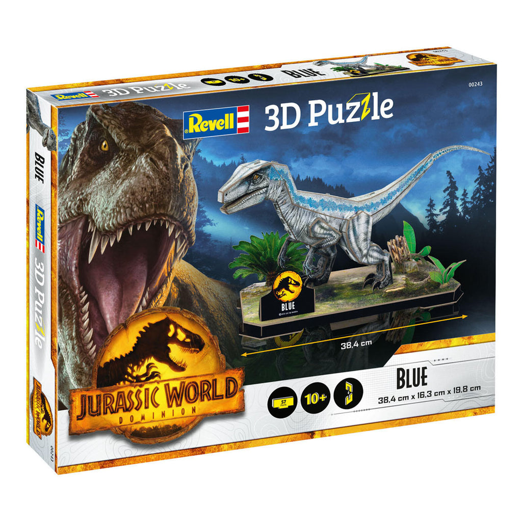 Revell 3D Puzzle Kitings - Paket - Jurassic World Dominion Blau