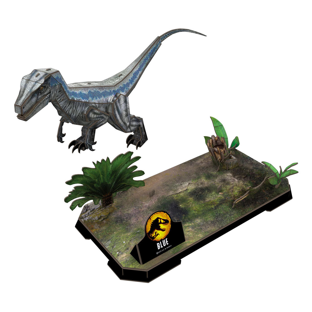 Revell 3D Puzzle Kitings - Paket - Jurassic World Dominion Blau