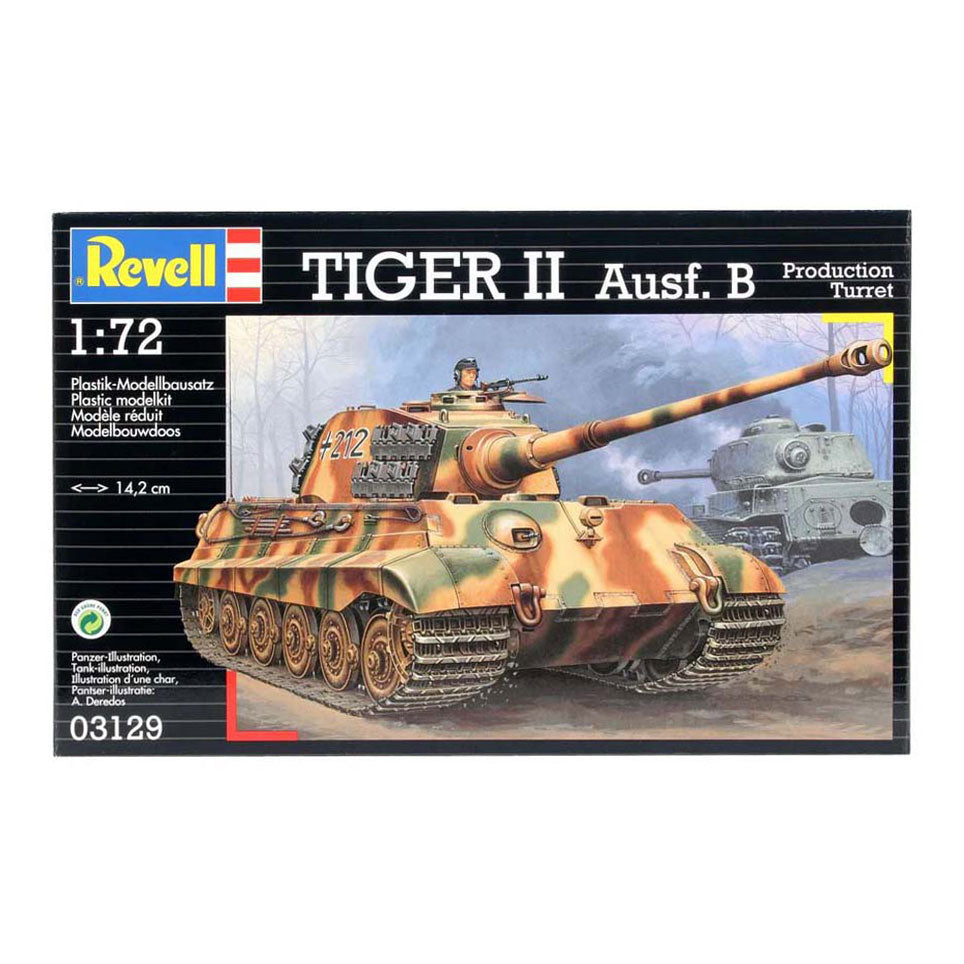 Revell modelbouwpakket - tiger ii ausf. b 1:72 - 144dlg.
