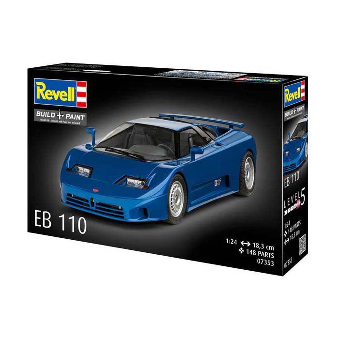 Revell Modellbaupaket - Bugatti eb110 1:24 - 148dlg.