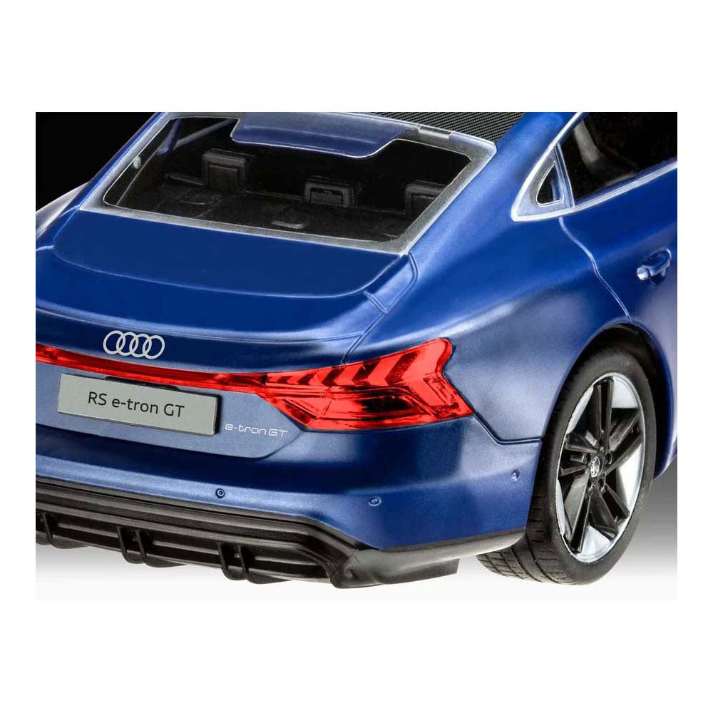Revell modelbouwpakket auto - 07698 audi e-tron gt - easy click plastic - 1:24 - modelbouw
