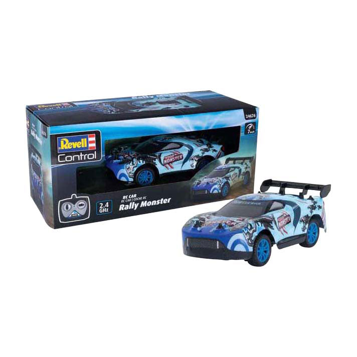 Revell rc 2,4ghz bestuurbare auto - rally monster 1:26