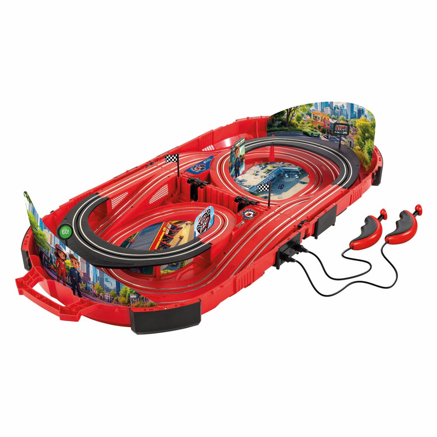 Carrera speed arena - racebaan police chase