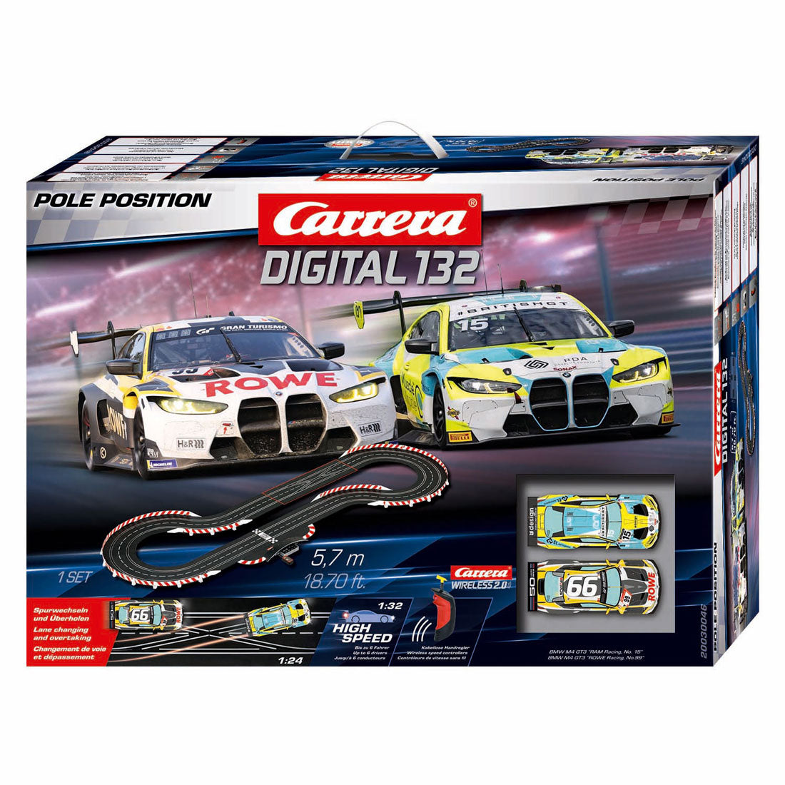 Carrera Pole-Position - Rennstrecke digital 132