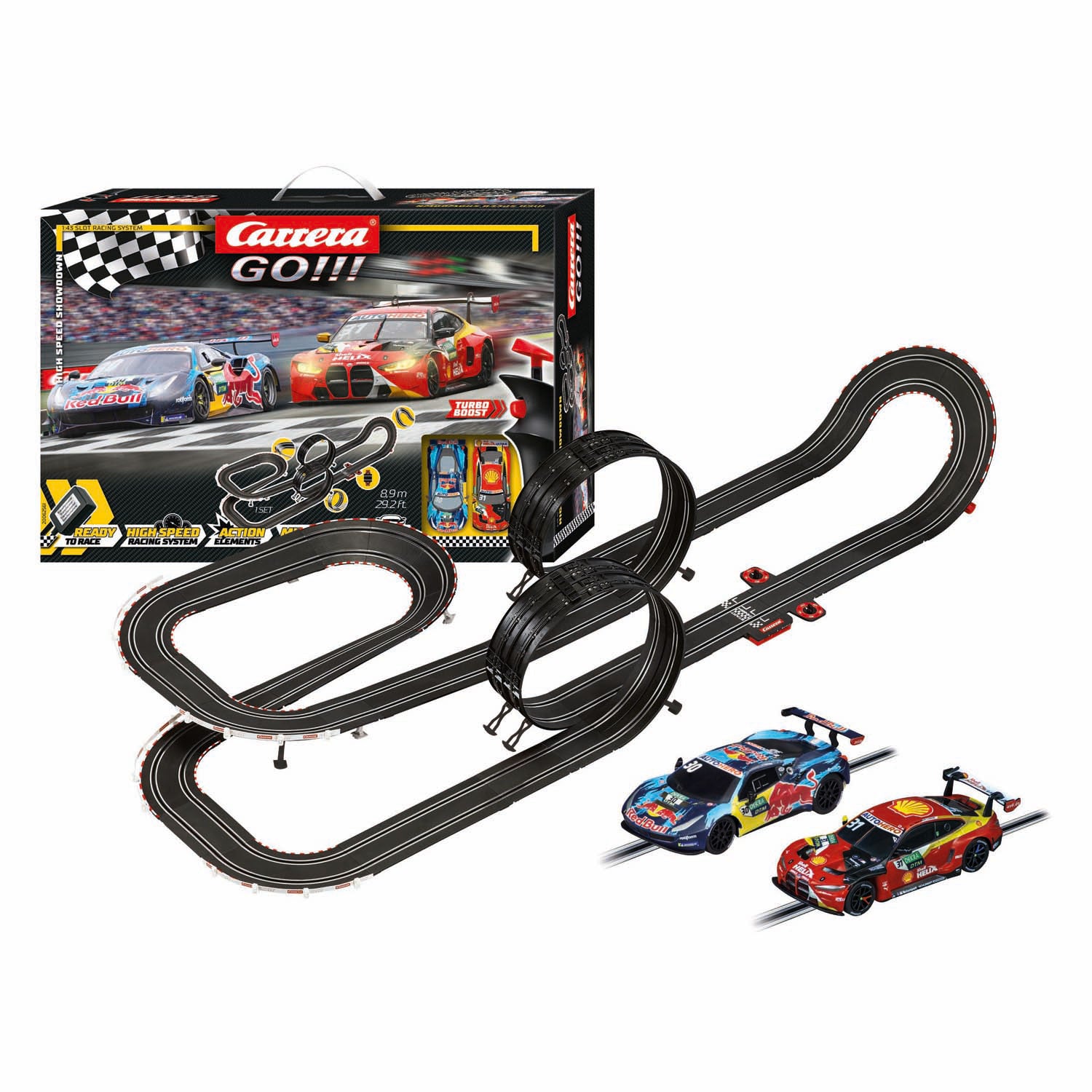 Carrera go!!! dtm Hochgeschwindigkeits-Showdown - Rennstrecke
