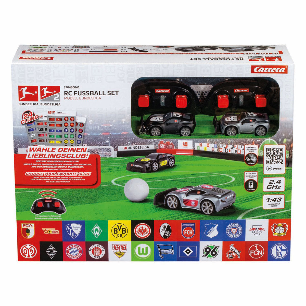Carrera RC 2,4 GHz Bundesliga Fußballset