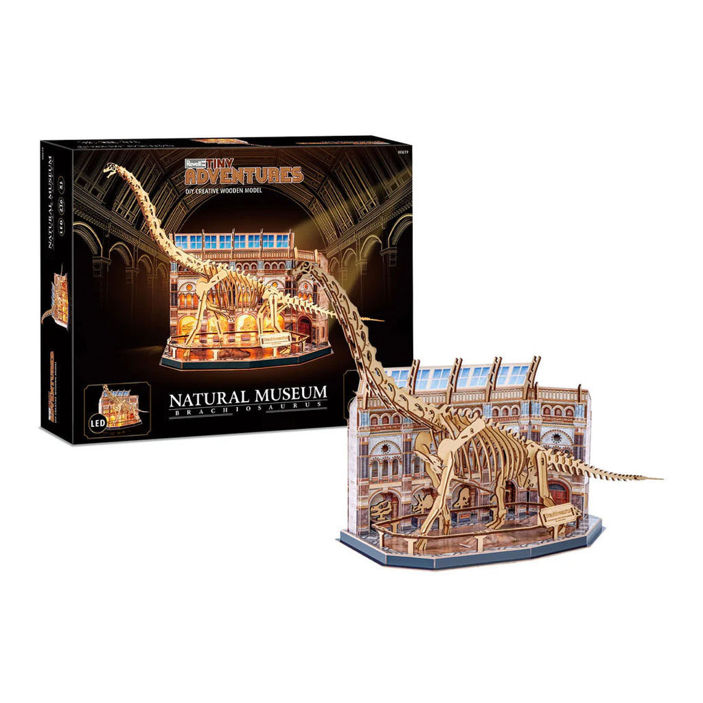 Revell tiny adventures natural museum brachiosaurus - 216dlg.