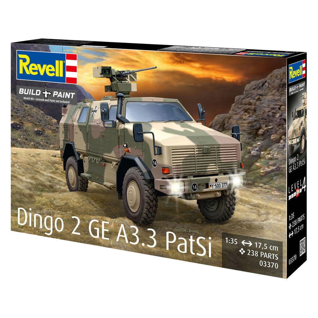 Revell modelbouwpakket dingo 2 ge a3.3 patsi 1:35 - 238dlg.