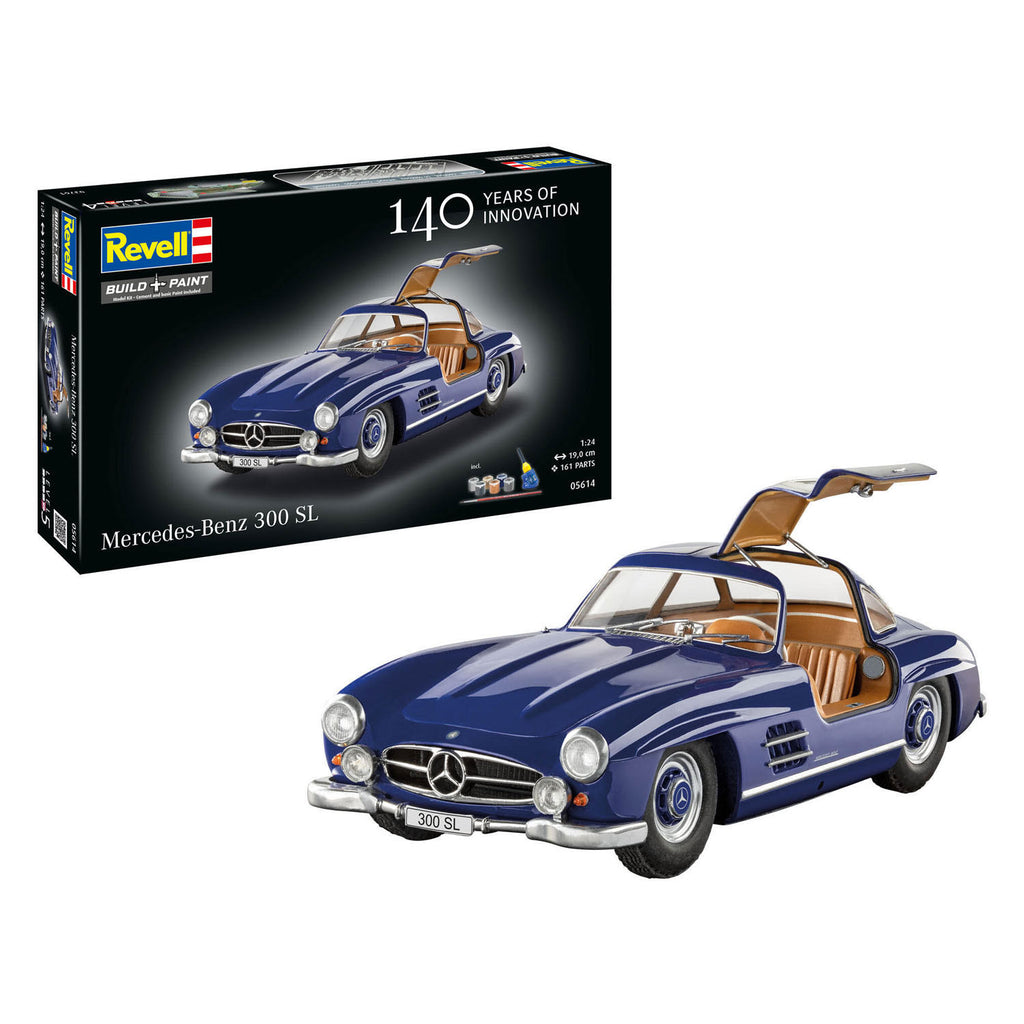 Revell modelbouwpakket mercedes-benz 300 sl 100 jaar mb 1:24 - 161dlg.