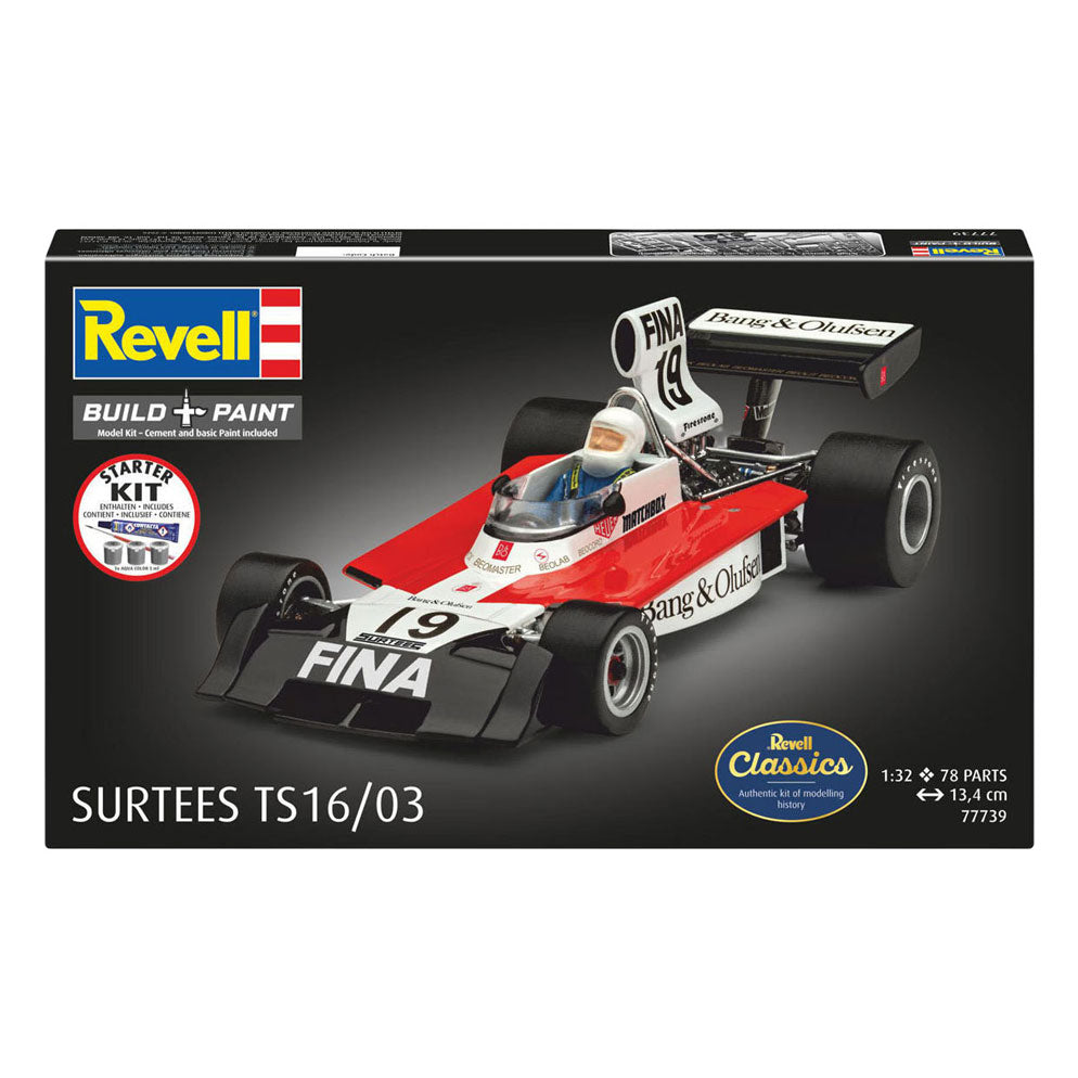 Revell modelbouwpakket starter kit surtees ts16 03 1:32 - 78dlg.