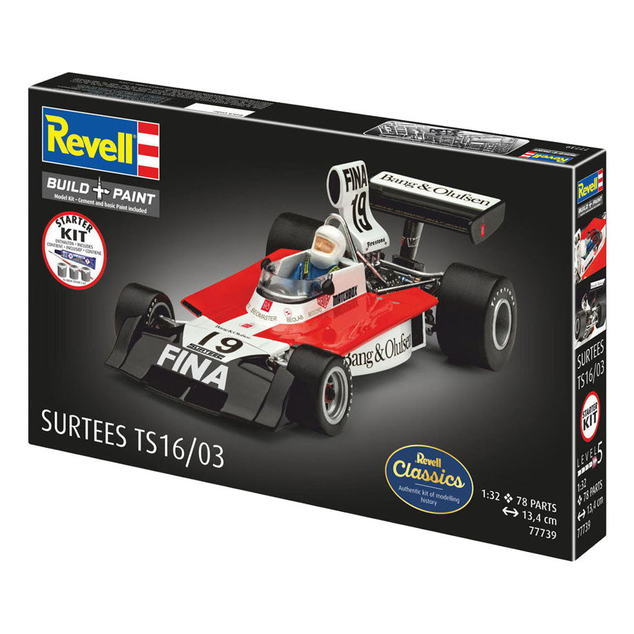 Revell modelbouwpakket starter kit surtees ts16 03 1:32 - 78dlg.