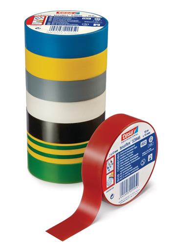 Tesa isolatietape rood 19mm 25mtr (u)