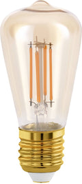 Eglo led lamp - ø 4,8 cm - e27 - amberkleurig