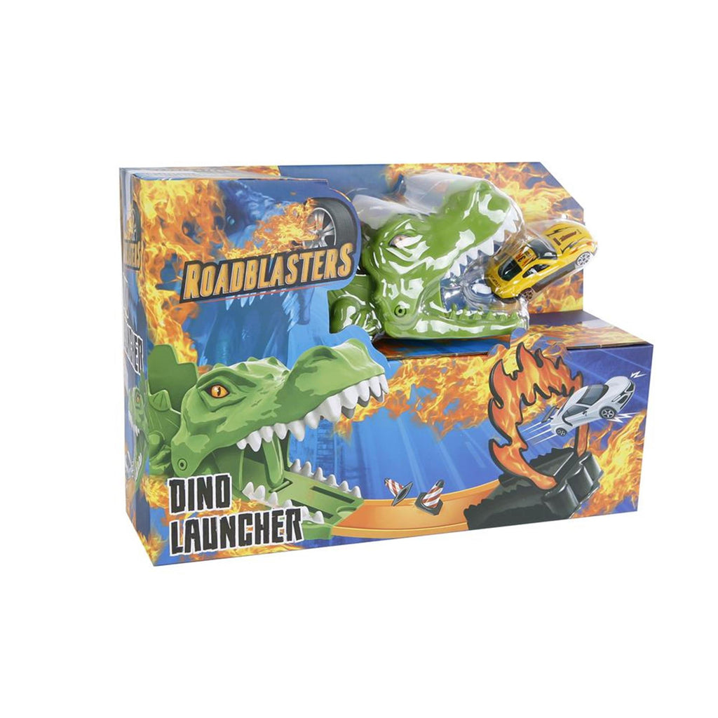 Roadblasters Shootout Rennstrecke mit 3 Die-Cast-Autos Spielset
