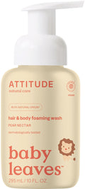 Attitude - baby leaves 2in1 foaming wash pear nectar
