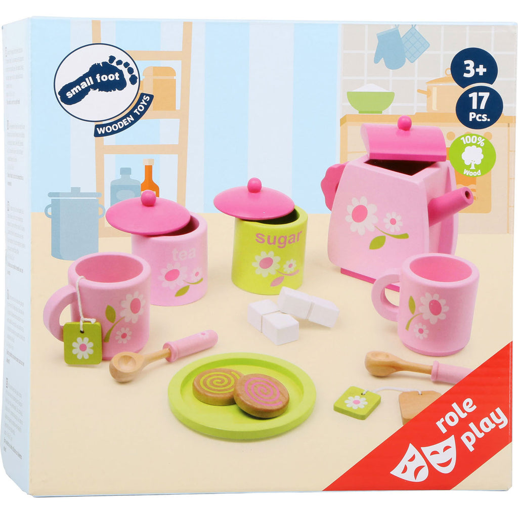 Small Foot - hölzernes Teeservice, 17-teilig.
