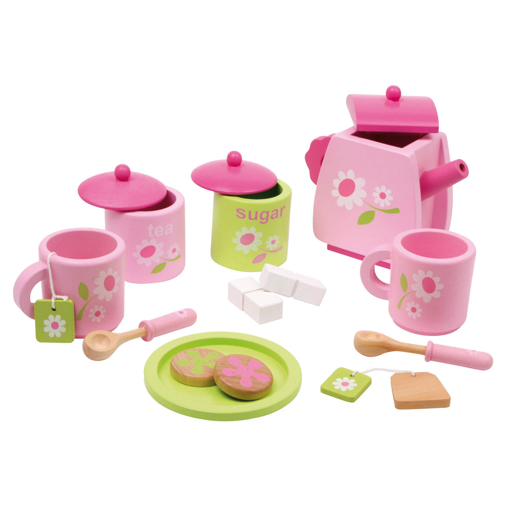 Small Foot - hölzernes Teeservice, 17-teilig.