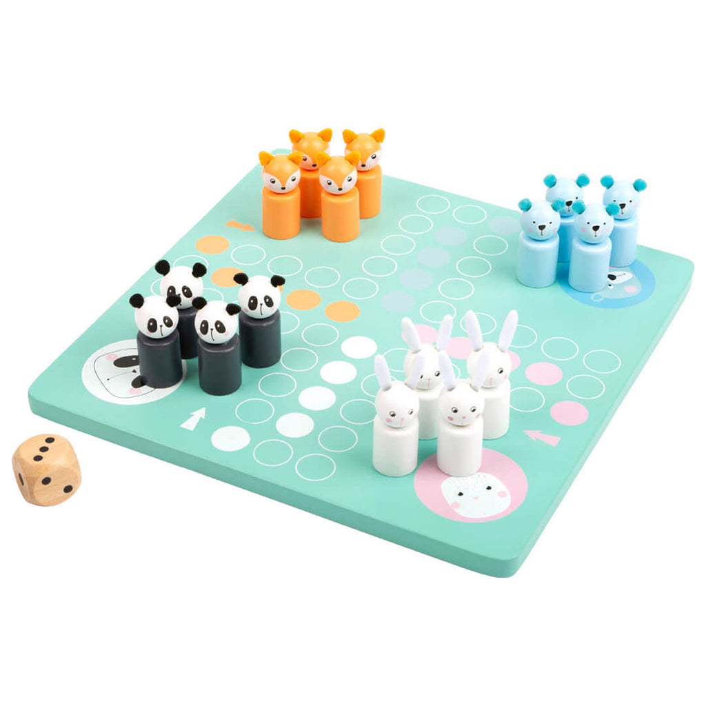 Small Foot - Ludo-Wildtiere aus Holz