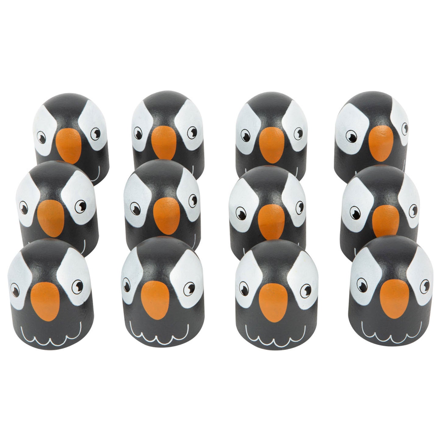 Small Foot - Memory-Spiel mit Pinguinen aus Holz, 26 Teile.