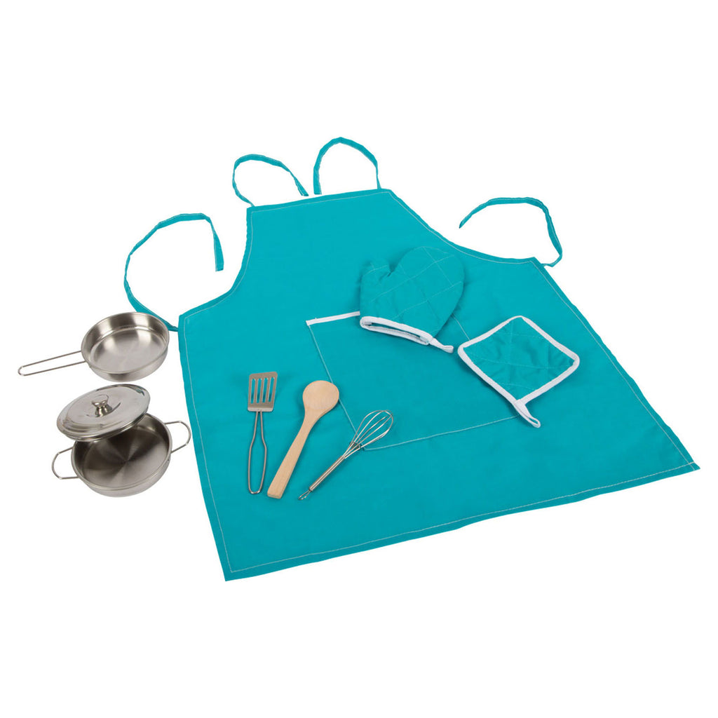 Small foot - speel kookset met schort, 9dlg.