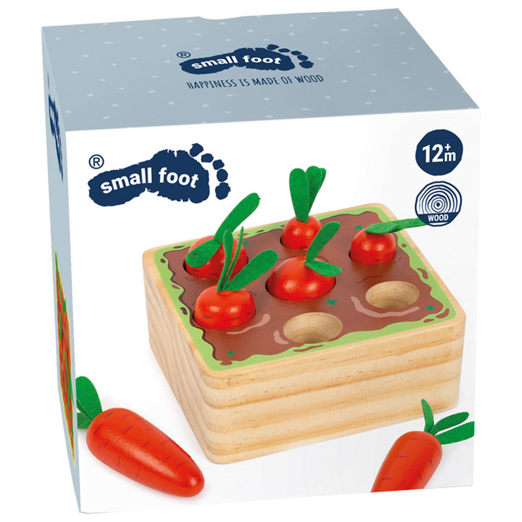 Small Foot - Holzkarottenspiel, 8-teilig.
