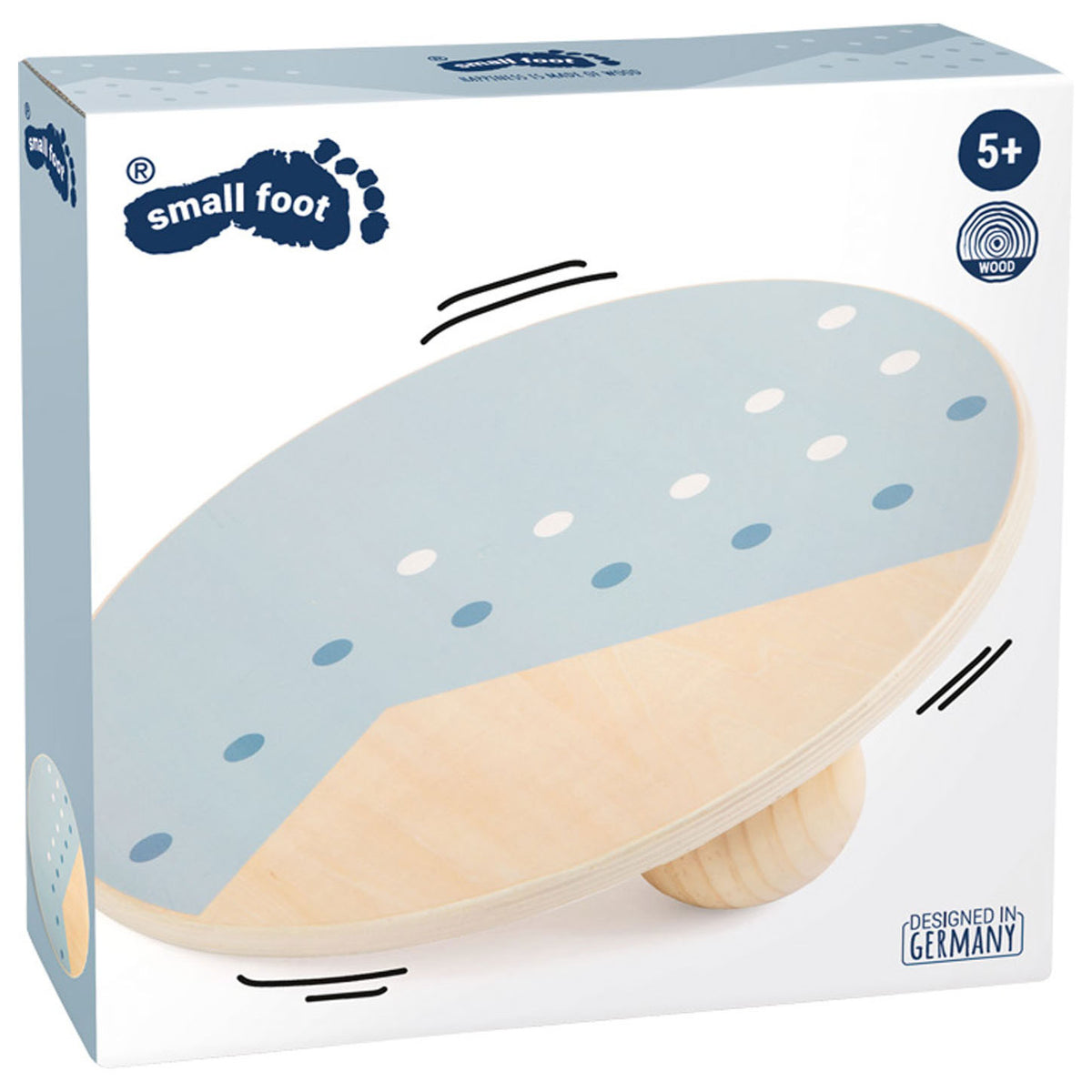 Small Foot - Balanceboard aus Holz blau
