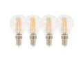 Sylvania ledlamp - e14 - 470 lm - kogel - helder - 4 stuks