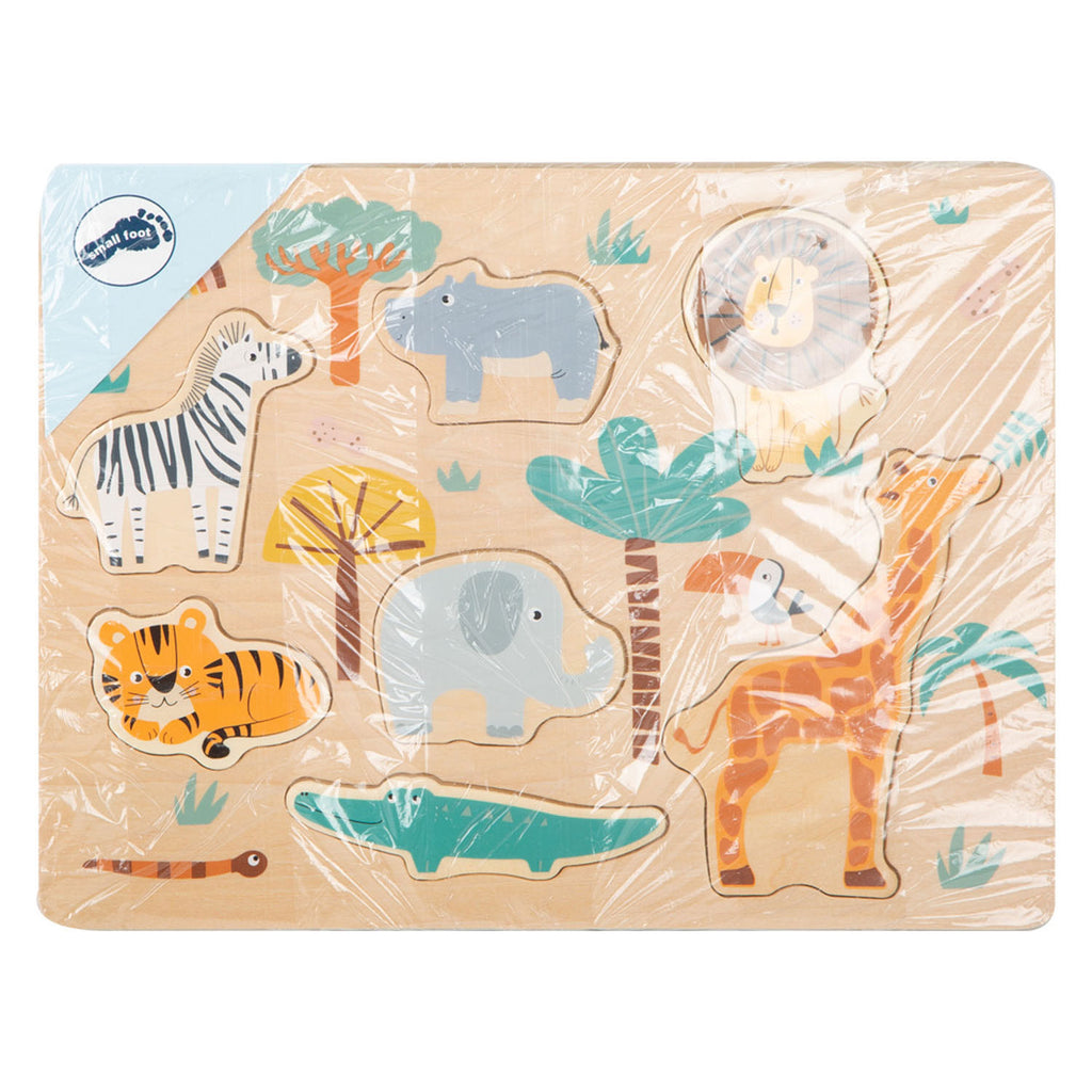 Small Foot – Holzpuzzle-Safari