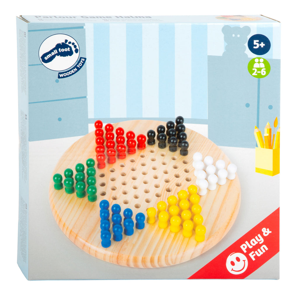 Small Foot - Halma Holzspiel