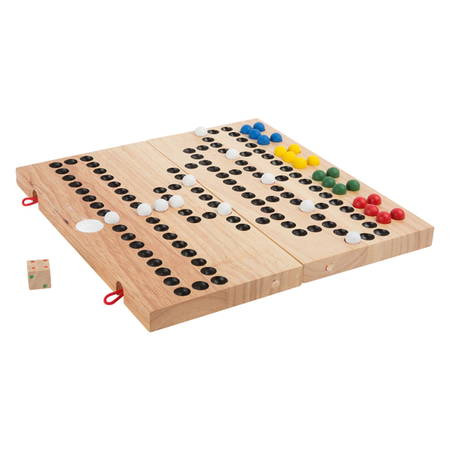 Small Foot – Würfelspiel mit Holzbarrikaden