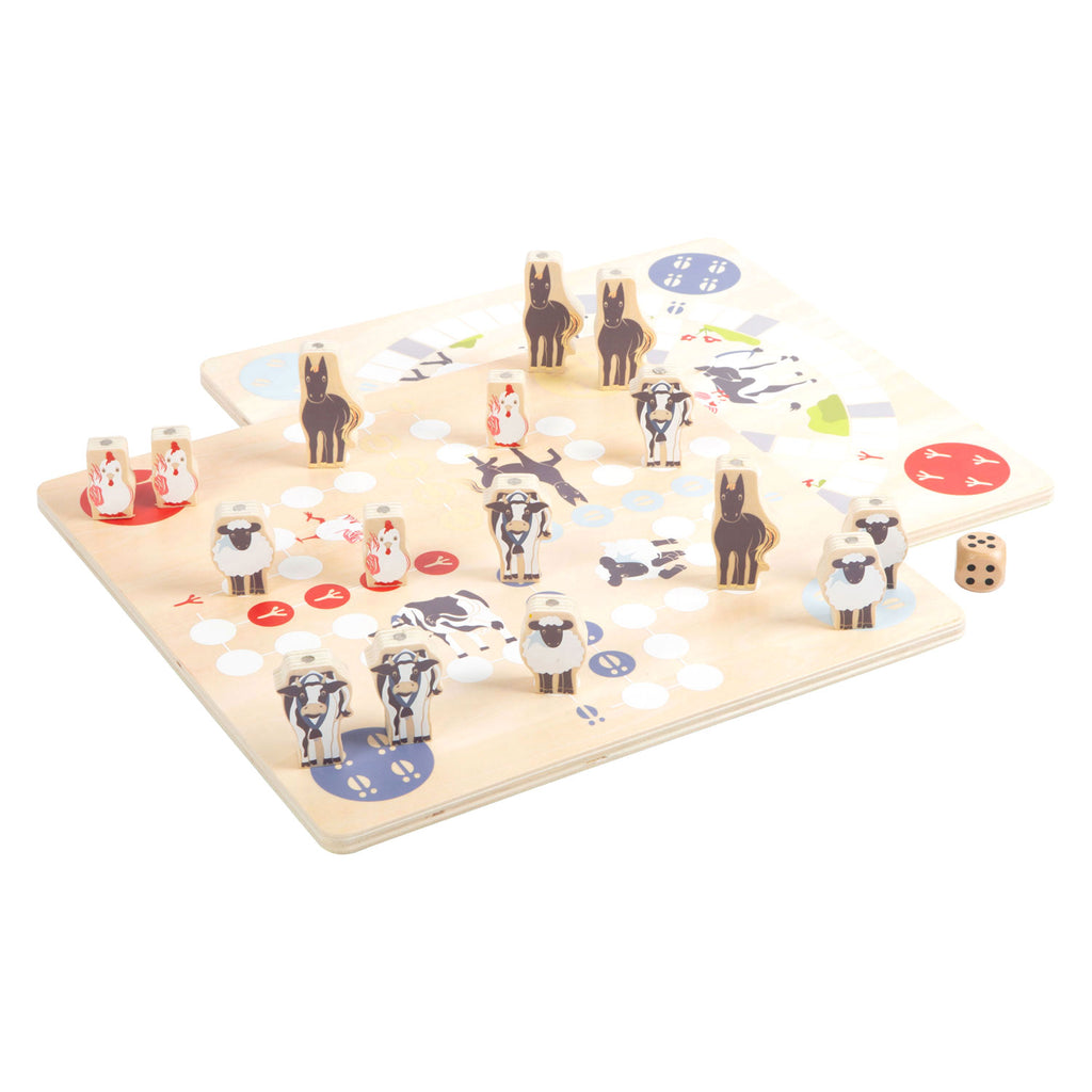 Small Foot – 4-in-1-Kollektion aus Holzspielen