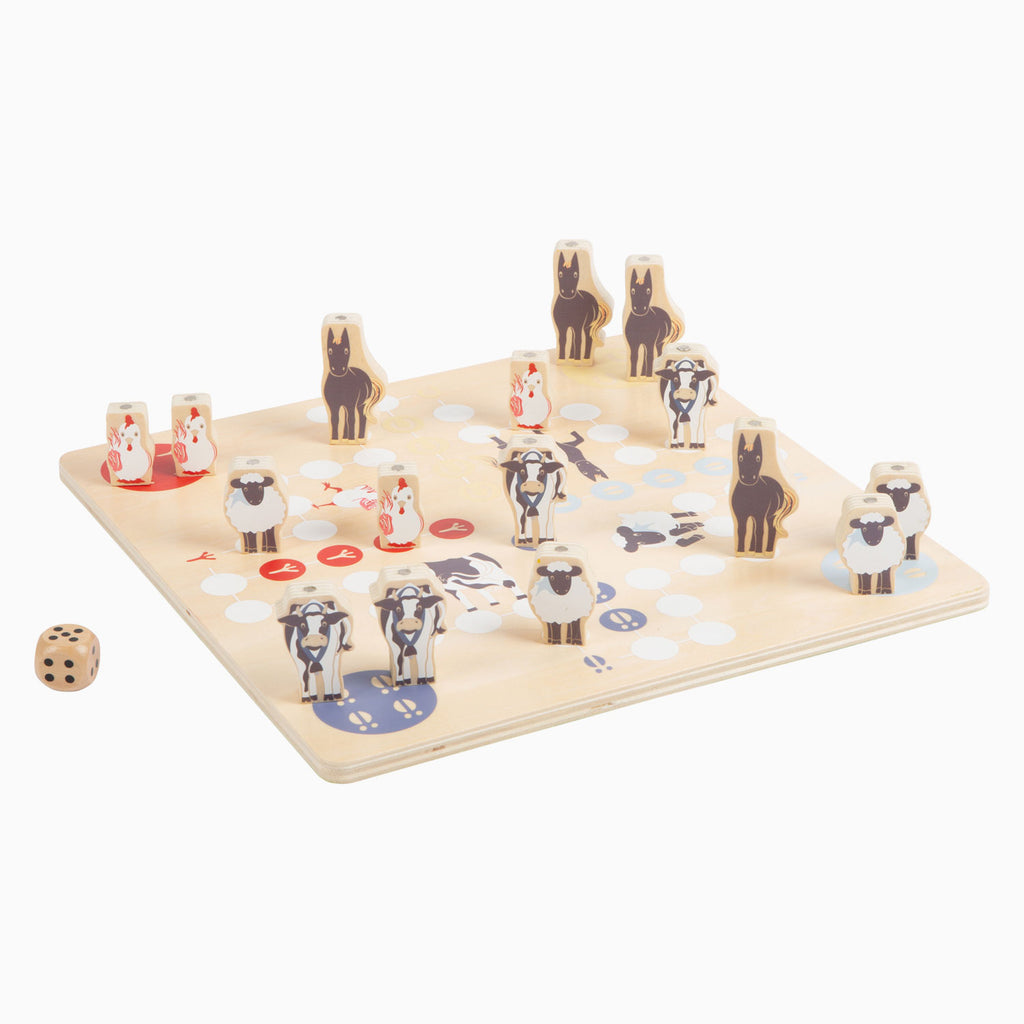 Small Foot – 4-in-1-Kollektion aus Holzspielen