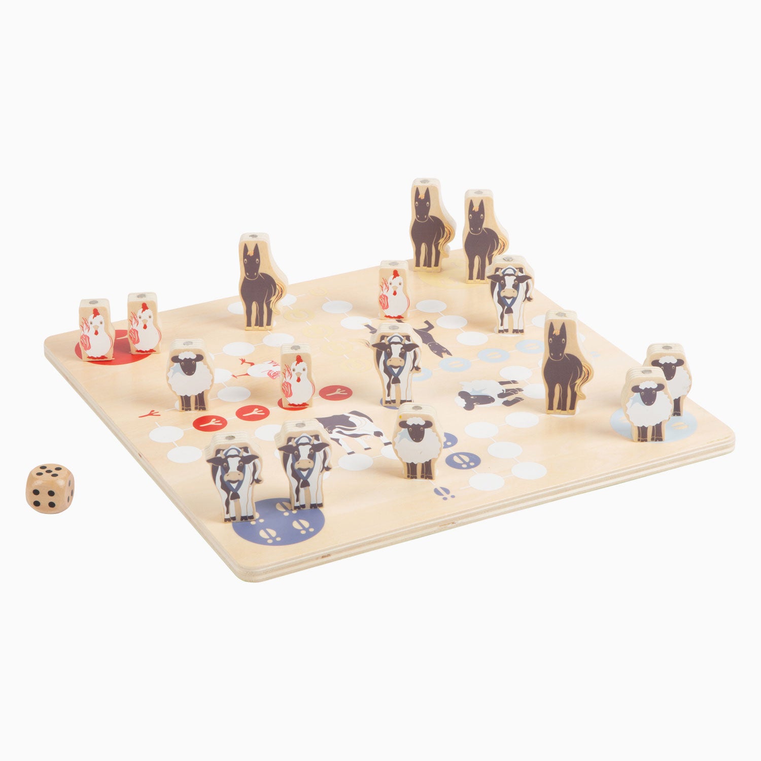 Small Foot – 4-in-1-Kollektion aus Holzspielen