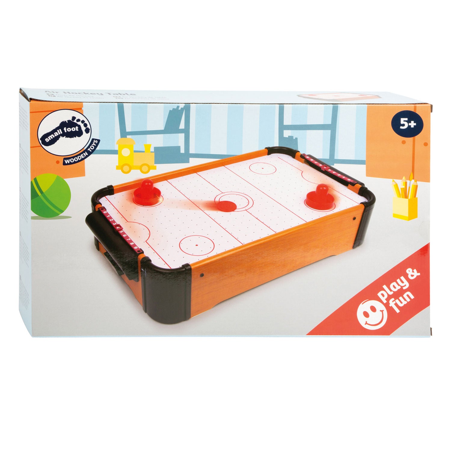 Kleiner Tisch - kleiner Airhockeytisch aus Holz